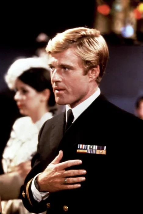 Framed Print : THE WAY WE WERE, Robert Redford, 1973, Naval uniform