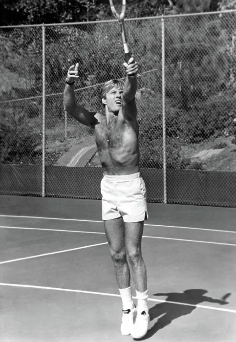Framed Print : THE WAY WE WERE, Robert Redford, 1973, tennis