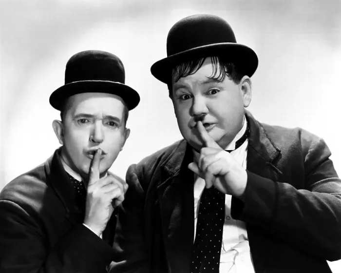 Framed Print : WAY OUT WEST, Stan Laurel, Oliver Hardy, 1937
