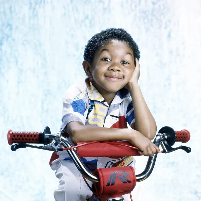 Framed Print : WEBSTER, Emmanuel Lewis, 1983-87 (1986 photo by Bonnie Schiffman)