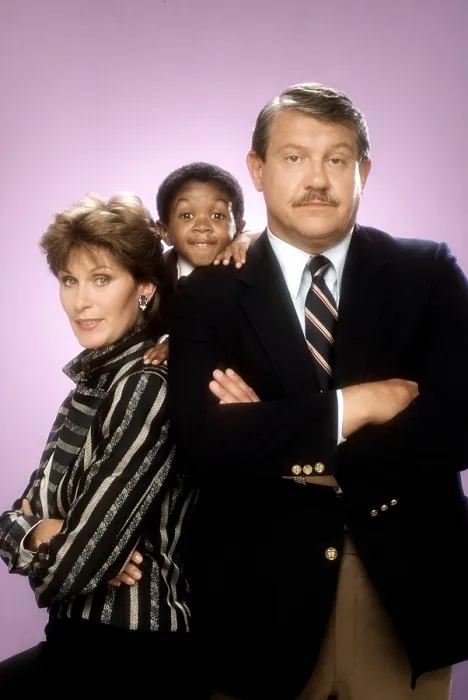 Framed Print : WEBSTER, from left, Susan Clark, Emmanuel Lewis, Alex Karras, (1983), 1983-87 Framed Print : WEBSTER, from left, Susan Clark, Emmanuel Lewis, Alex Karras, (1983), 1983-87
