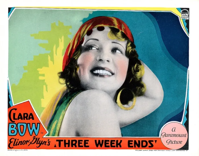 Framed Print : THREE WEEKENDS, lobbycard, Clara Bow, 1928 Framed Print : THREE WEEKENDS, lobbycard, Clara Bow, 1928