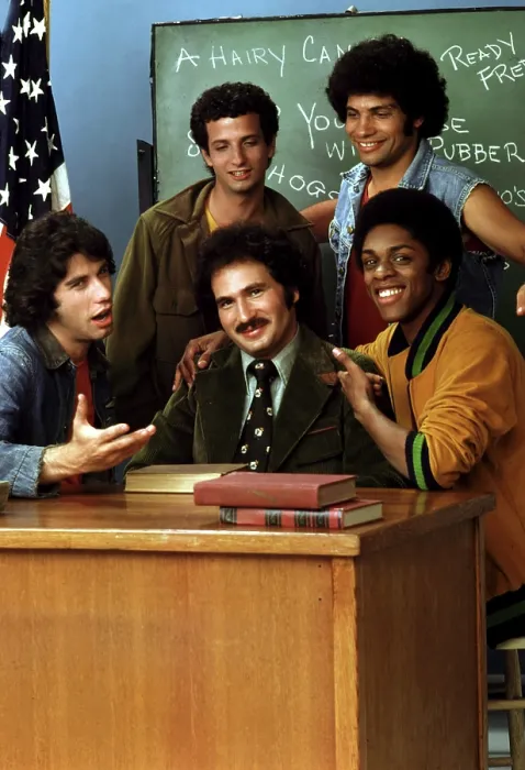 Framed Print : WELCOME BACK, KOTTER, John Travolta, Ron Palillo, Gabe Kaplan, Robert Hegyes, Lawrence Hilton-Jacobs, 1975-1979 Framed Print : WELCOME BACK, KOTTER, John Travolta, Ron Palillo, Gabe Kaplan, Robert Hegyes, Lawrence Hilton-Jacobs, 1975-1979
