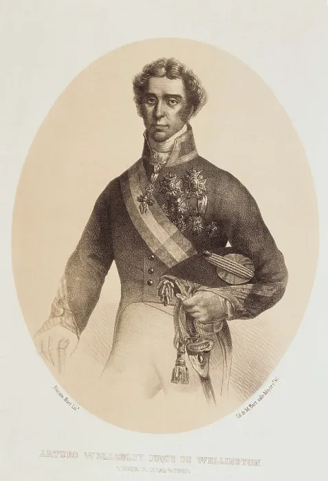 Framed Print : Wellington, Arthur Wellesley, 1st Duke of (1769-1852). Portrait of the Duke of Wellington. Engraving. SPAIN. Madrid. National Library. AISA / Everett Collection**US SALES ONLY** Framed Print : Wellington, Arthur Wellesley, 1st Duke of (1769-1852). Portrait of the Duke of Wellington. Engraving. SPAIN. Madrid. National Library. AISA / Everett Collection**US SALES ONLY**