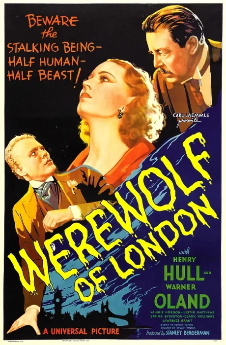 Framed Print : WEREWOLF OF LONDON, from left: Henry Hull, Valerie Hobson, Warner Oland, 1935