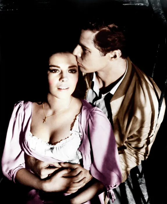 Framed Print : WEST SIDE STORY, from left: Natalie Wood, Richard Beymer, 1961 Framed Print : WEST SIDE STORY, from left: Natalie Wood, Richard Beymer, 1961