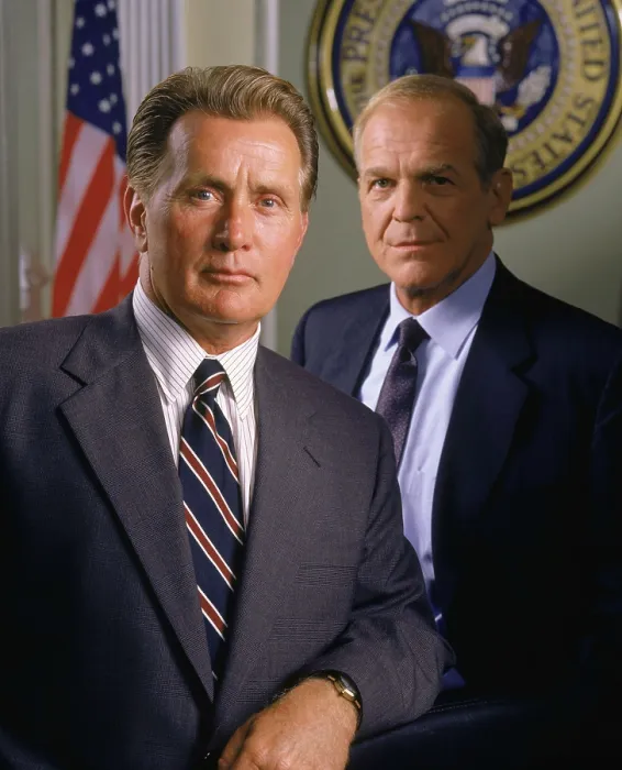 Framed Print : THE WEST WING, Martin Sheen, John Spencer, 1999-2006