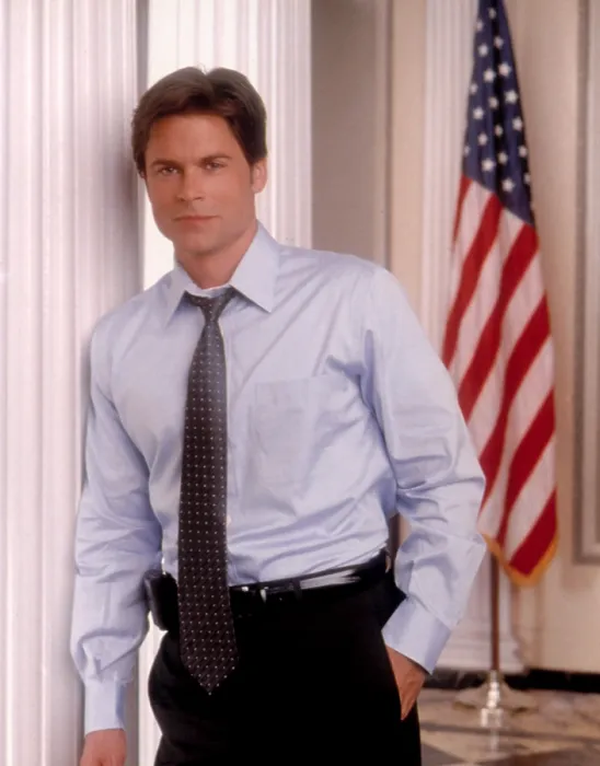 Framed Print : WEST WING, Rob Lowe, (Season 2, 2000), 1999-2006 Framed Print : WEST WING, Rob Lowe, (Season 2, 2000), 1999-2006