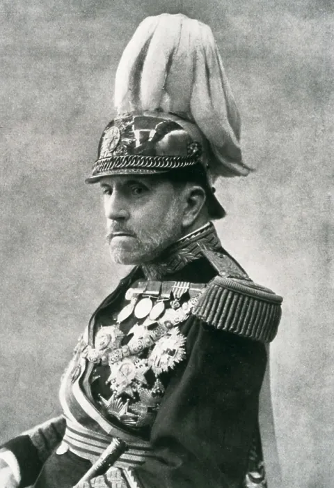 Framed Print : WEYLER Y NICOLAU, Valeriano (1838-1930). Spanish politician and military man. Weyler's photo published in the magazine 'Blanco y Negro', 26th October 1930