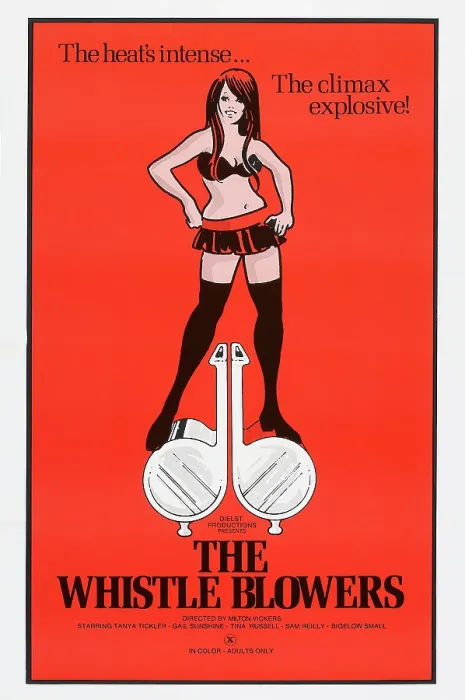 Framed Print : THE WHISTLE BLOWERS, US poster, 1973