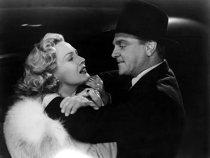 Framed Print : WHITE HEAT, Virginia Mayo, James Cagney, 1949