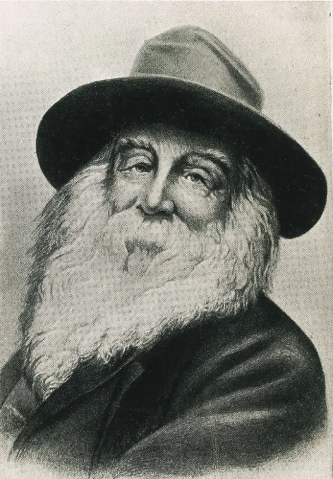 Framed Print : WHITMAN, Walt (1819-1892). Portrait of Walt Whitman included in an edition of his complete works 'Complete Writings', published in New York in 1902 Framed Print : WHITMAN, Walt (1819-1892). Portrait of Walt Whitman included in an edition of his complete works 'Complete Writings', published in New York in 1902