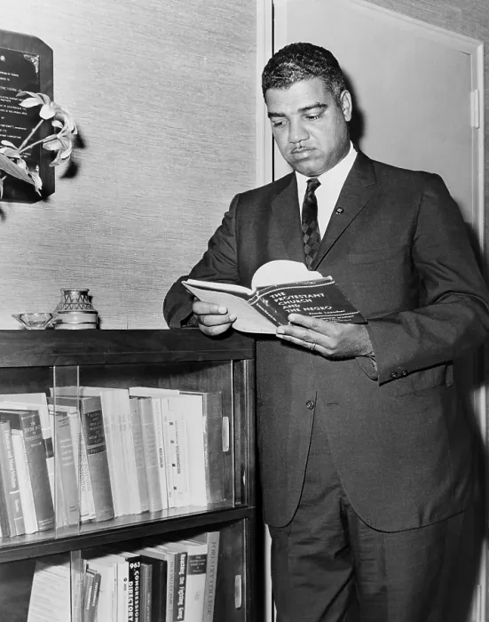 Framed Print : Whitney Young (1921-1971). He was the Executive Director of the National Urban League from 1961 until his accidental death in 1971