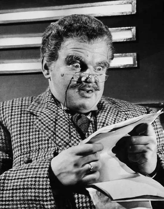 Framed Print : WHO DONE IT?, Benny Hill, 1956 Framed Print : WHO DONE IT?, Benny Hill, 1956
