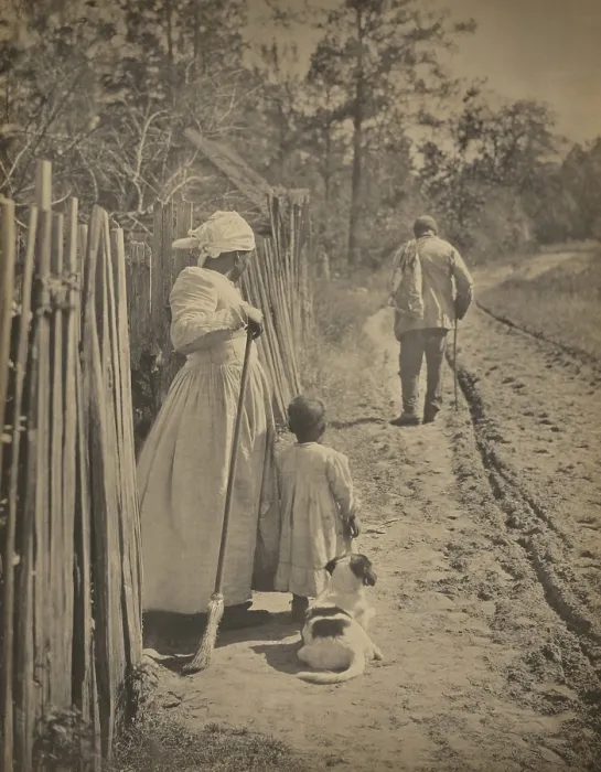 Framed Print : Who Is That? is an 1896 photo by Rudolf Eickemeyer, Jr. created in Alabama Framed Print : Who Is That? is an 1896 photo by Rudolf Eickemeyer, Jr. created in Alabama