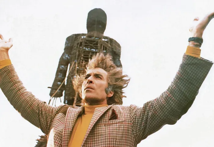 Framed Print : THE WICKER MAN, Christopher Lee, 1973