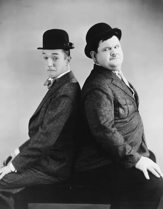 Framed Print : OUR WIFE, from left: Stan Laurel, Oliver Hardy, 1931