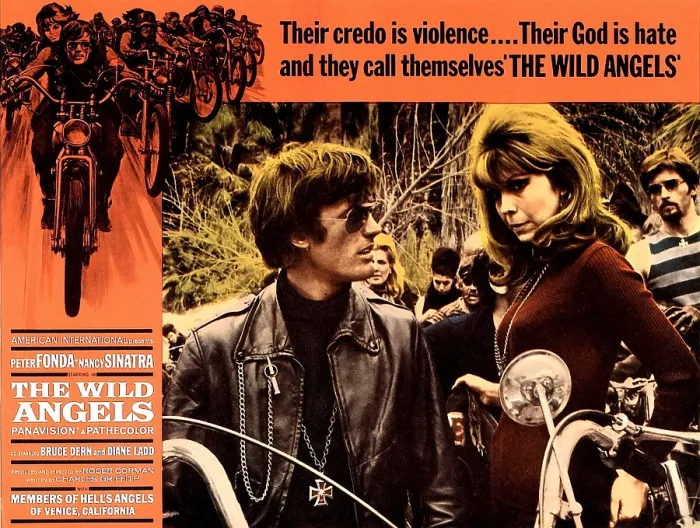 Framed Print : THE WILD ANGELS, close-up inset, left to right: Peter Fonda, Nancy Sinatra, 1966 Framed Print : THE WILD ANGELS, close-up inset, left to right: Peter Fonda, Nancy Sinatra, 1966