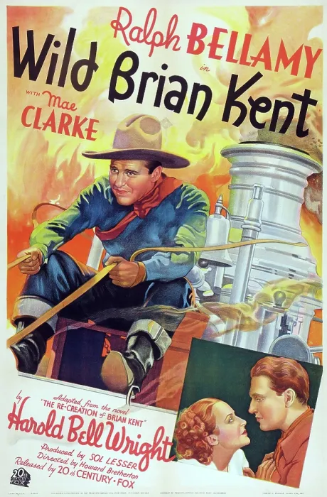 Framed Print : WILD BRIAN KENT, US poster art, bottom insert, from left: Gertrude Messinger, Ralph Bellamy, 1936, TM & Copyright 20th Century Fox Film Corp Framed Print : WILD BRIAN KENT, US poster art, bottom insert, from left: Gertrude Messinger, Ralph Bellamy, 1936, TM & Copyright 20th Century Fox Film Corp