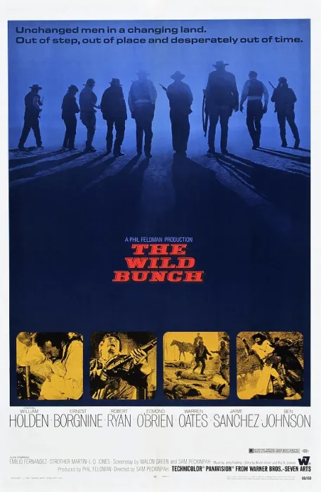 Framed Print : THE WILD BUNCH, US poster art, 1969 Framed Print : THE WILD BUNCH, US poster art, 1969