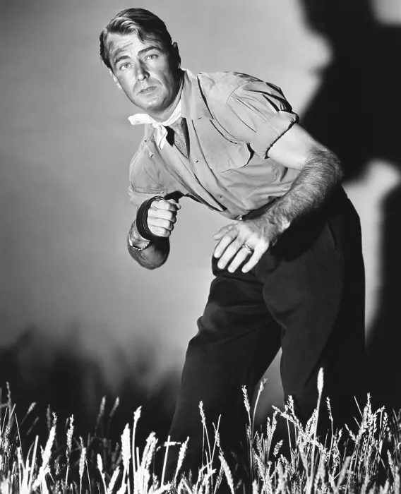 Framed Print : WILD HARVEST, Alan Ladd, 1947