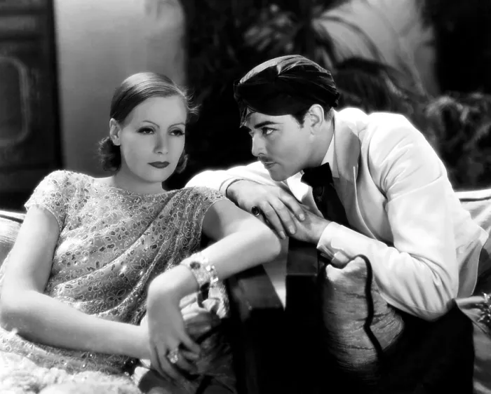 Framed Print : WILD ORCHIDS, from left, Greta Garbo, Nils Asther, 1929