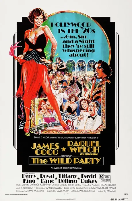 Framed Print : THE WILD PARTY, US poster art, Raquel Welch, (left), James Coco, (bottom right), 1975 Framed Print : THE WILD PARTY, US poster art, Raquel Welch, (left), James Coco, (bottom right), 1975