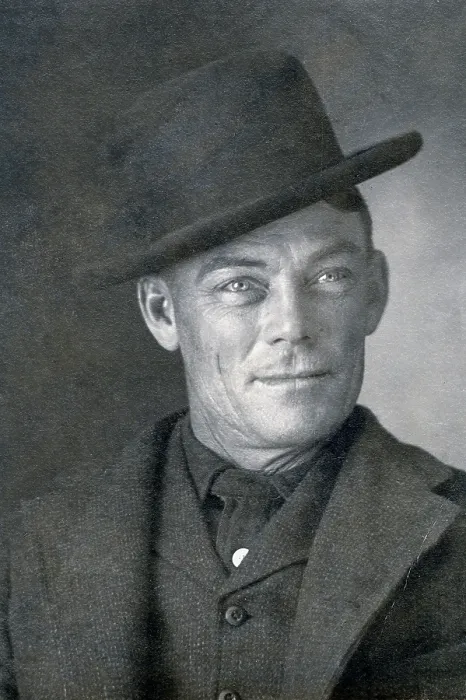 Framed Print : Wild West. Jesse Linsley, a member of the Wild Bunch gang, 1902