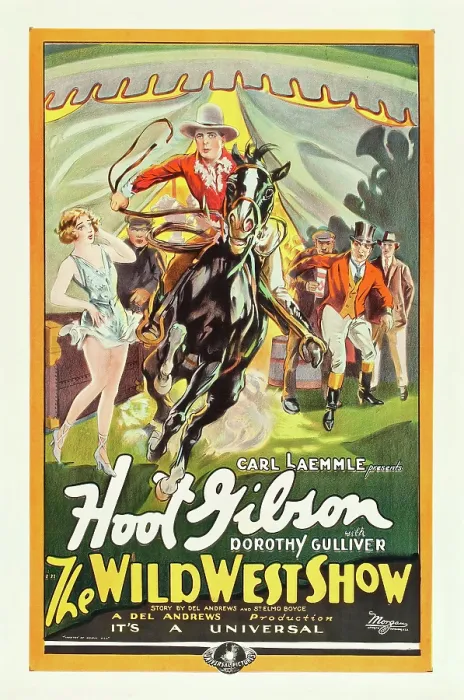 Framed Print : THE WILD WEST SHOW, center: Hoot Gibson, 1928