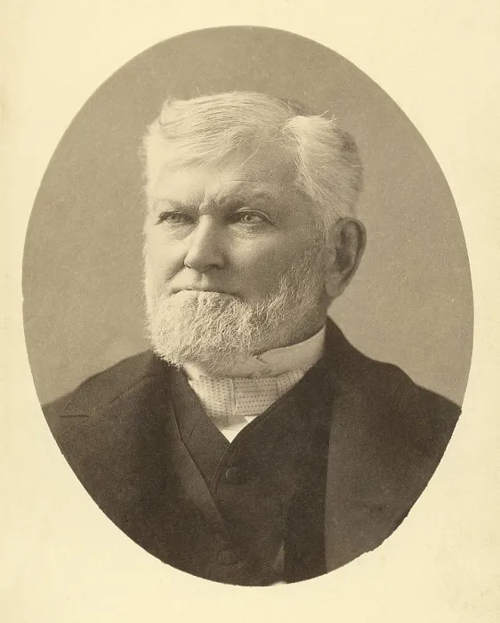 Framed Print : Wilford Woodruff, Sr. was the 4th president of The Church of Jesus Christ of Latter-day Saints (LDS Church, Mormon Church) from 1889 until his death in 1898
