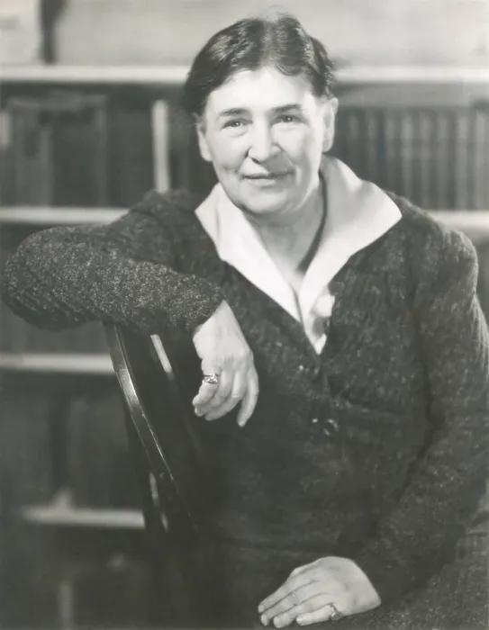 Framed Print : Willa Cather at the time she wrote LUCY GAYHEART. Photo by Nicholas Muray, ca. 1935