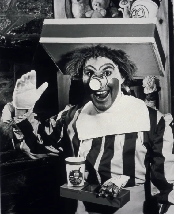 Framed Print : Willard Scott b. 1934 created the character of Ronald McDonald for television advertising of a McDonald's franchise in Washington D.C. from 1963-66. McDonald's Corp Framed Print : Willard Scott b. 1934 created the character of Ronald McDonald for television advertising of a McDonald's franchise in Washington D.C. from 1963-66. McDonald's Corp