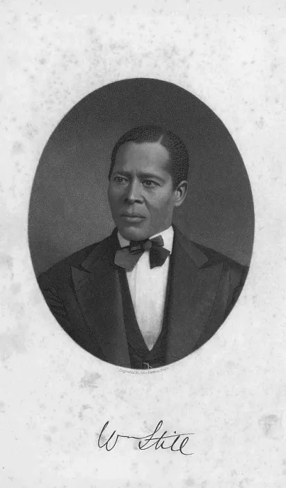 Framed Print : William Still (1821-1902), abolitionist, and author of THE UNDERGROUND RAILROAD, his 1872 account of the Underground Railroad operations in Pennsylvania prior to the U.S