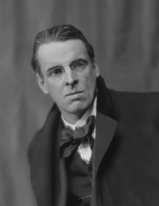Framed Print : William Butler Yeats, Anglo-Irish poet. Photograph by Arnold, Genthe, Mar. 31, 1914 (BSLOC_2016_8_145)