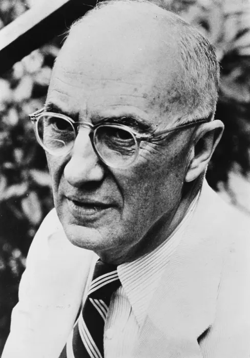 Framed Print : William Carlos Williams (1883-1963) Author and poet who also practiced medicine in his hometown, Rutherford, New Jersey. He won the 1963 Pulitzer Prize for PICTURES FROM BREUGHEL