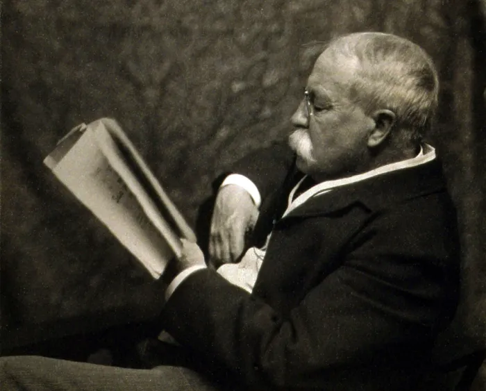 Framed Print : William Dean Howells (1837-1920), American novelist who championed realist and naturalist writers. Photograph by Zaida Ben Yusuf, ca. 1900 Framed Print : William Dean Howells (1837-1920), American novelist who championed realist and naturalist writers. Photograph by Zaida Ben Yusuf, ca. 1900