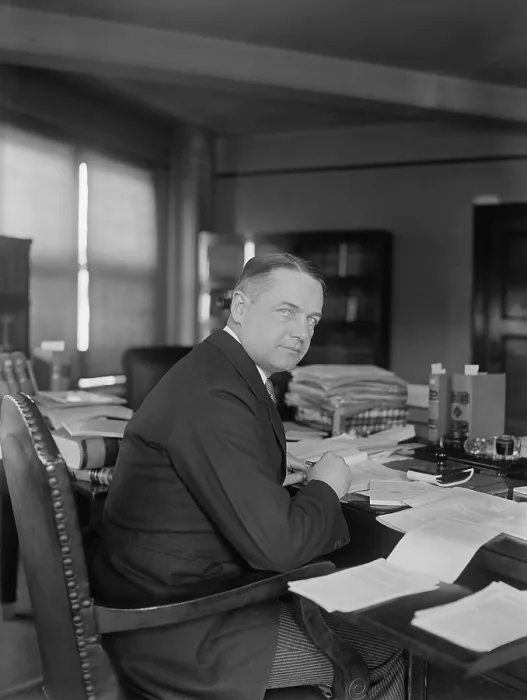 Framed Print : William J. Donovan as Assistant Attorney General, March 19, 1925. He was appointed to the Antitrust Division by President Calvin Coolidge