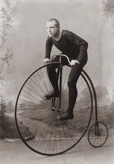 Framed Print : William Martin champion six-day high-wheel bicycle rider of the world on his bicycle. Ca. 1891. LC-USZ62-105442 Framed Print : William Martin champion six-day high-wheel bicycle rider of the world on his bicycle. Ca. 1891. LC-USZ62-105442