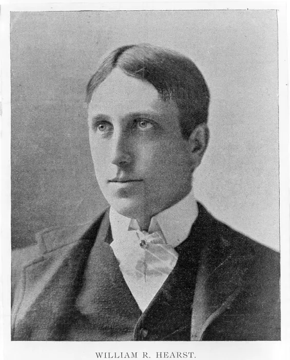 Framed Print : William Randolph Hearst, 1898
