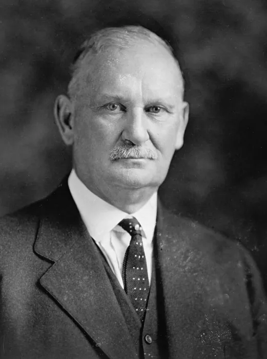 Framed Print : Willis C. Hawley, U.S. House of Representatives - Oregon (1907-1933), co-sponsor of the Smoot-Hawley Tariff Act in 1930, c. 1923
