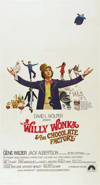 Framed Print : WILLY WONKA & THE CHOCOLATE FACTORY, (aka WILLY WONKA AND THE CHOCOLATE FACTORY), Gene Wilder, (center), 1971 Framed Print : WILLY WONKA & THE CHOCOLATE FACTORY, (aka WILLY WONKA AND THE CHOCOLATE FACTORY), Gene Wilder, (center), 1971