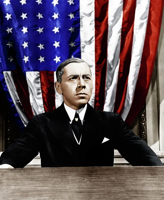Framed Print : WILSON, Alexander Knox (as President Woodrow Wilson), 1944. 20th Century Fox-Film Corporation, TM & Copyright / Courtesy: Everett Collection Framed Print : WILSON, Alexander Knox (as President Woodrow Wilson), 1944. 20th Century Fox-Film Corporation, TM & Copyright / Courtesy: Everett Collection