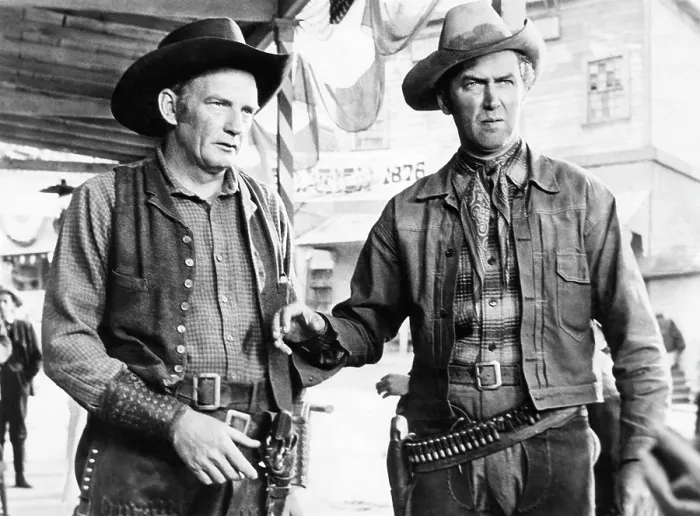 Framed Print : WINCHESTER 73, Millard Mitchell, James Stewart, 1950