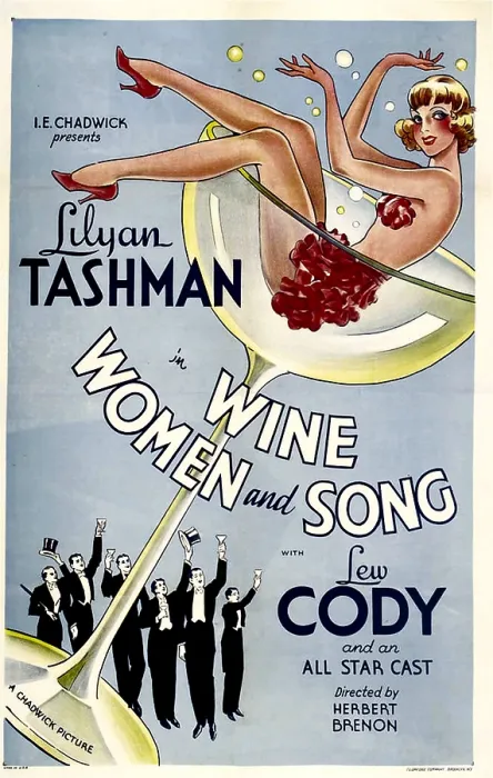 Framed Print : WINE, WOMEN AND SONG, poster art, 1933 Framed Print : WINE, WOMEN AND SONG, poster art, 1933