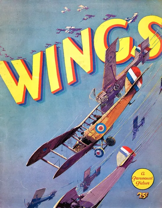 Framed Print : WINGS, 1927