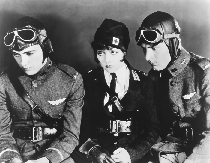 Framed Print : WINGS, from left: Buddy Rogers, Clara Bow, Richard Arlen, 1927 Framed Print : WINGS, from left: Buddy Rogers, Clara Bow, Richard Arlen, 1927