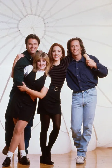 Framed Print : WINGS, from left: Tim Daly, Crystal Bernard, Amy Yasbeck, Steven Weber, 1990-97 Framed Print : WINGS, from left: Tim Daly, Crystal Bernard, Amy Yasbeck, Steven Weber, 1990-97