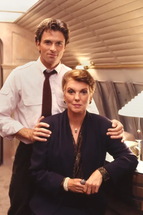 Framed Print : WINGS, from left: Tim Daly Tyne Daly, brother sister, 1990-97