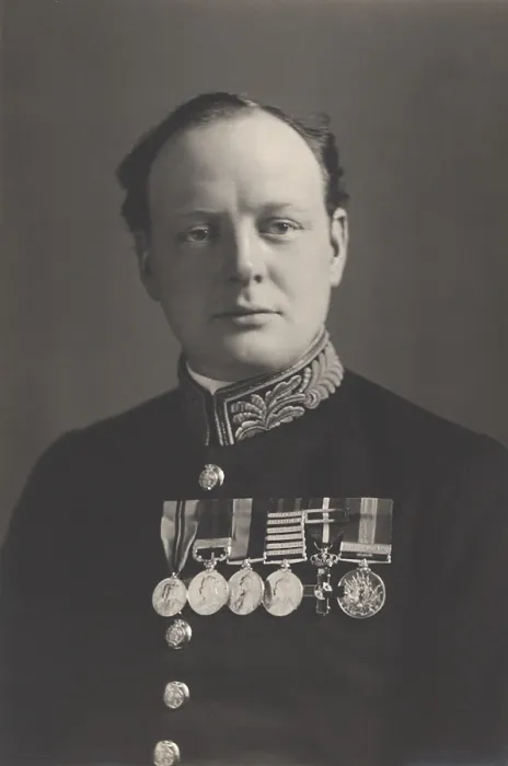 Framed Print : Winston Churchill (1874-1965), as First Lord of the Admiralty in 1914