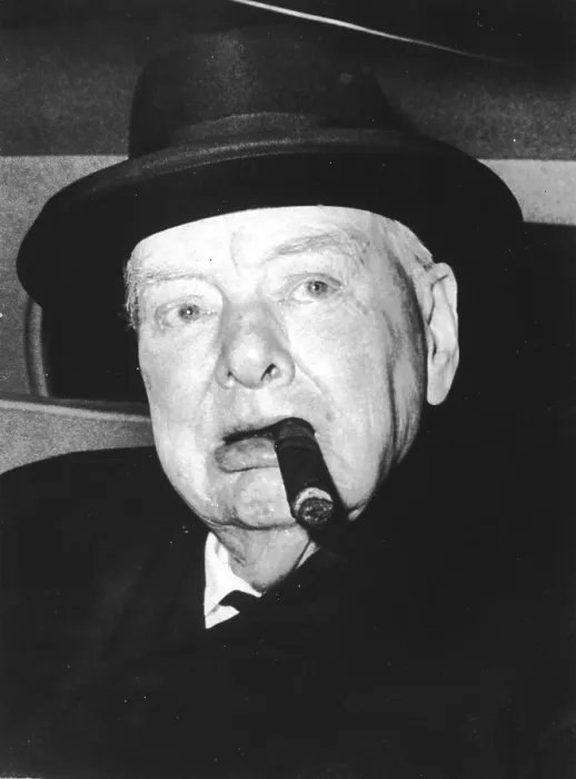 Framed Print : Winston Churchill, 1963. Courtesy: CSU Archives  /  Everett Collection